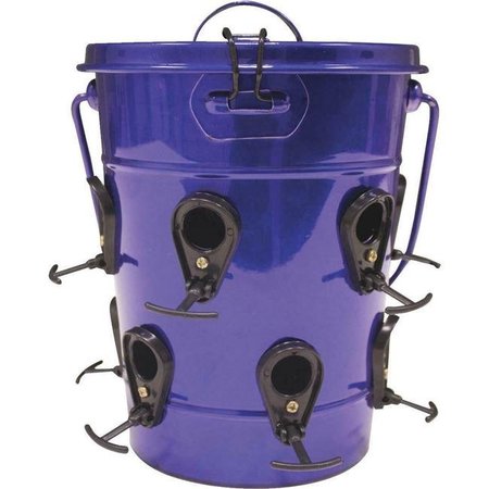 HEATH MANUFACTURING Heath Manufacturing 21721 Bucket Feeder & Storage Container Kit; Purple 21721